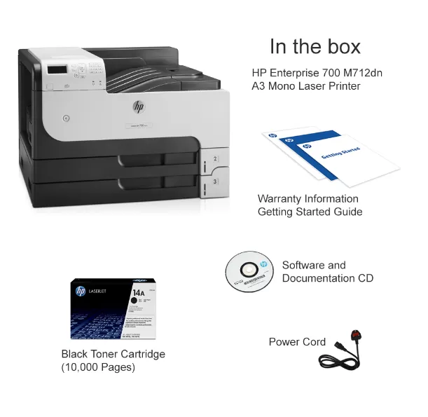 Máy in A3 HP LaserJet Enterprise M712dn-CF236A 